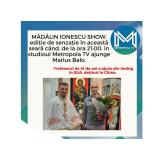 Marius Balo, teologul fost deținut &icirc;n penitenciarul din China, &icirc;și spune FABULOASA poveste, &icirc;n această seară, la Mădălin Ionescu Show, pe Metropola TV