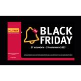 Black Friday la Altex, &icirc;n perioada 27 octombrie &ndash; 23 noiembrie!  Patru săptăm&acirc;ni de oferte și super reduceri,  &icirc;n magazinele fizice și online! 
