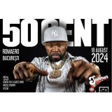 50 CENT live la București pe 18 august 2024