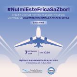 Seminar gratuit pentru pasagerii cu frică de zbor și tombolă pentru zboruri introductive, de Ziua Internațională a Aviației Civile