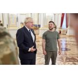 Boris Johnson, &icirc;n vizită la Kiev de Ziua Independenței: &bdquo;Ucraina va c&acirc;știga războiul!&rdquo;