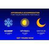 Opțiuni de cazare la cele mai mari festivaluri de muzică: Untold, Neversea și Massif 2023