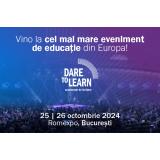 Au mai rămas doar opt zile p&acirc;nă la startul Dare to Learn &ndash; cel mai mare eveniment din Europa dedicat inovației &icirc;n educație
