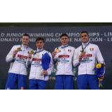 Două noi medalii pentru &icirc;notătorii din Rom&acirc;nia. David Popovici, record al competiției 