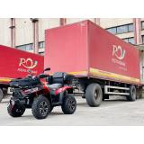 Colete aduse cu ATV-ul de Poșta Rom&acirc;nă &icirc;n zonele montane