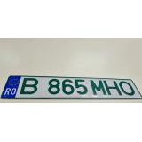 Primul număr de &icirc;nmatriculare verde &icirc;n Rom&acirc;nia. Ce &icirc;nseamnă şi la ce categorie de maşini se atribuie