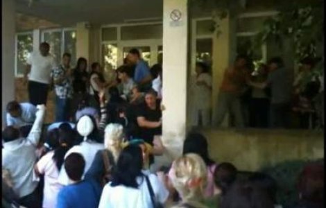  Video  Scandalul de la Spitalul Judetean Braila continua cu alte violente