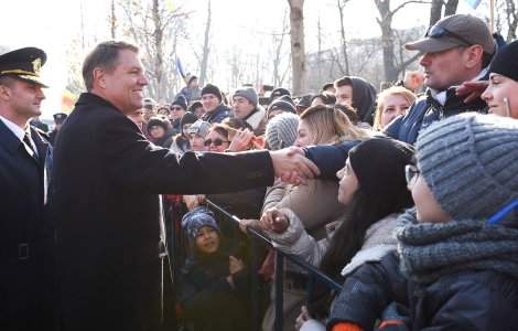 Klaus Iohannis, indemn pentru mersul la vot