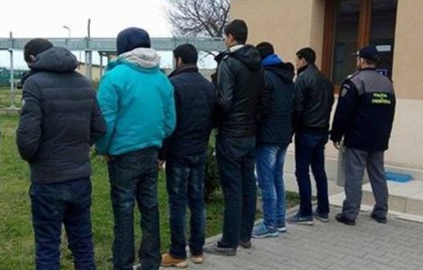 Grup de 18 migranti, descoperit de politisti in apropierea unei pensiuni din Timisoara