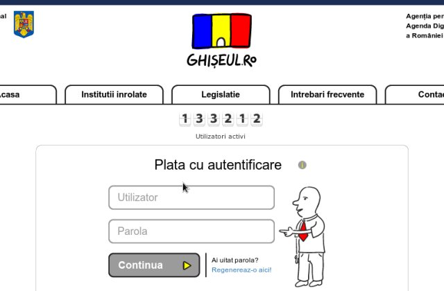 Ghiseul.ro accepta acum plata pentru toate taxele si impozitele, inclusiv amenzi