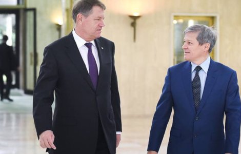  Update  Klaus Iohannis-Dacian Ciolos, intalnire amanata