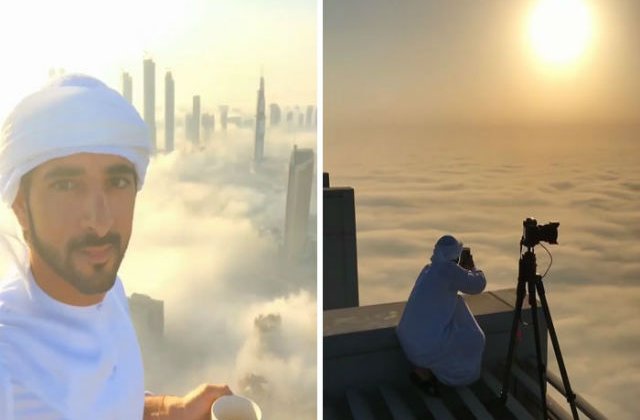 [VIDEO] Dubai, orasul din nori: fotografii spectaculoase realizate de printul Fazza