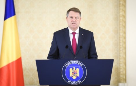 Presedintele Iohannis, despre desemnarea viitorului premier: Criteriile de integritate raman in picioare