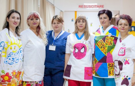 Ziua Halatelor Colorate, initiativa pentru copiii care se tem de medic