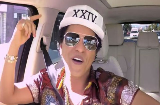 [VIDEO] Trebuie sa il vezi pe Bruno Mars facand karaoke in masina