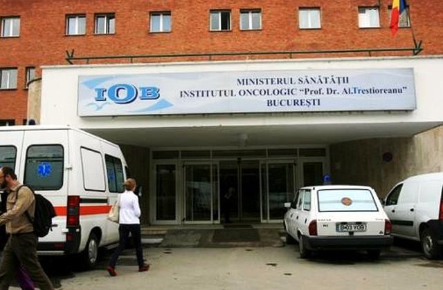 Un bolnav internat la Institutul Oncologic s-a aruncat pe geam