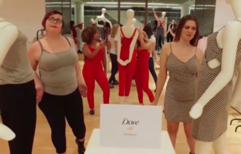 Dove a acceptat provocarea manechinului. Ce a facut diferit