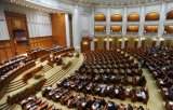 [Foto] Protest in Parlament, la juramantul lui Liviu Dragnea. Ce s-a intamplat in sala
