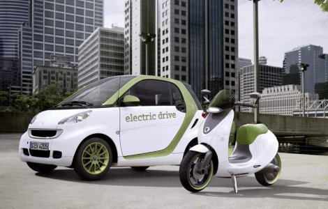 Un scuter electric de la smart - Sa fie oare viitorul transportului urban rapid?