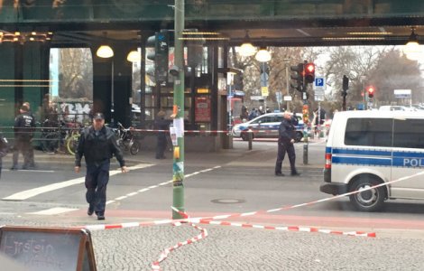 Stare de alerta in Berlin, dupa gasirea unul colet suspect