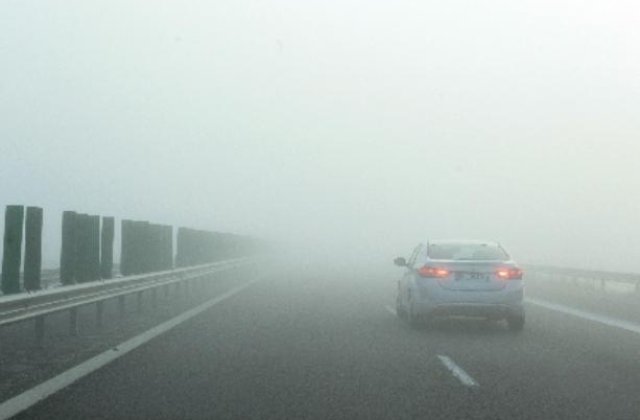 Avertizari de ceata si polei in sase judete