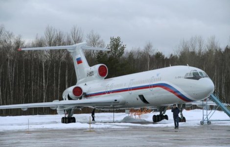 Zi de doliu in Rusia, in urma prabusirii Tupolevului