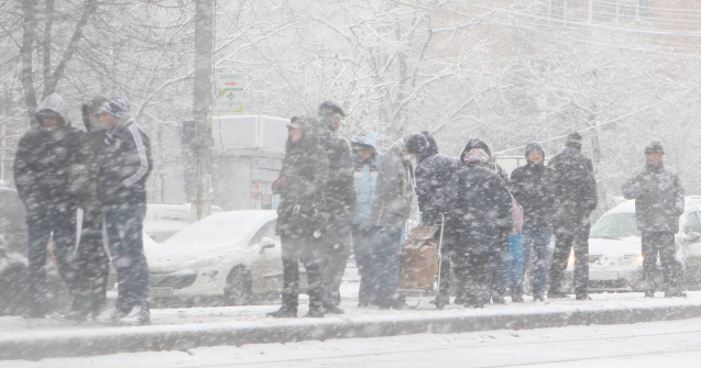 Cod galben de vant, vijelii si ninsoare in nord-est