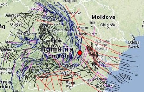 Cutremur cu magnitudinea 5,3 grade in zona Vrancea