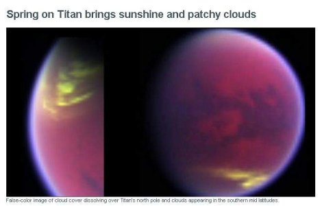 Pe Titan a venit...primavara!
