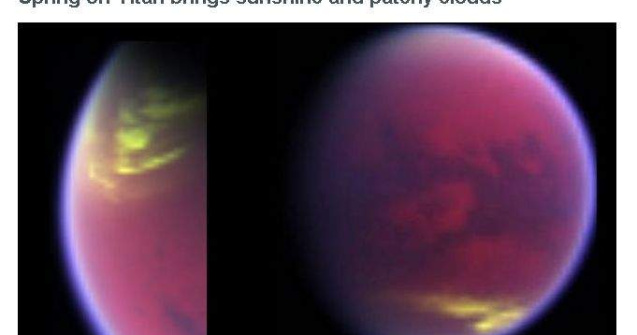 Pe Titan a venit...primavara!