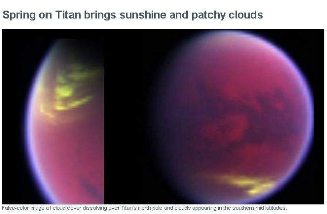 Pe Titan a venit...primavara!