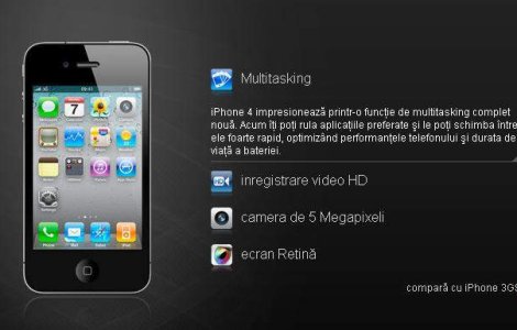 Orange: Modelul de 16 GB al iPhone 4, campion la comenzi
