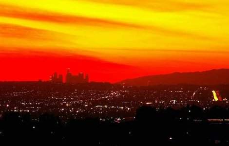 Los Angeles: Temperatura-record, de 45 de grade C