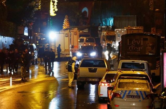 Ultimul bilant al atacului armat comis in noaptea de Revelion intr-un club din Istanbul: 39 de morti si 69 de raniti