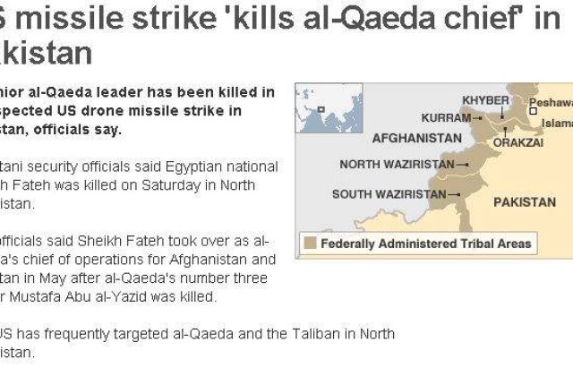 Liderul Al-Qaida pentru Pakistan si Afganistan, ucis