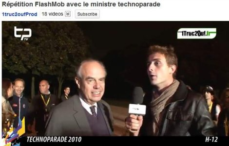  Video  Franta: Ministrul culturii danseaza tehno