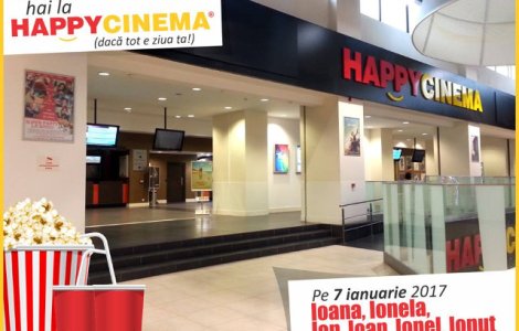Iti sarbatoresti ziua de nume de Sf. Ioan? Mergi gratuit la cinema