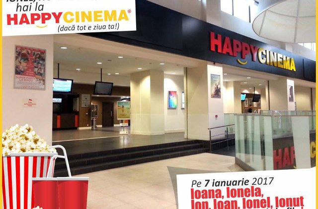 Iti sarbatoresti ziua de nume de Sf. Ioan? Mergi gratuit la cinema