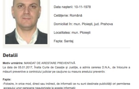 Fostul deputat Sebastian Ghita a fost dat in urmarire nationala