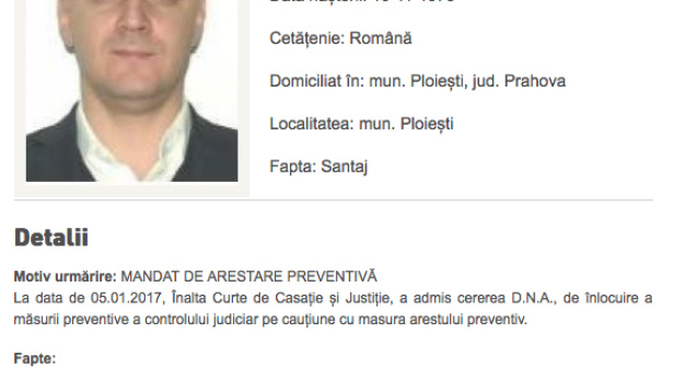 Fostul deputat Sebastian Ghita a fost dat in urmarire nationala