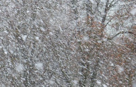 Cod ROSU de viscol. Drumuri inchise, vizibilitate redusa spre zero