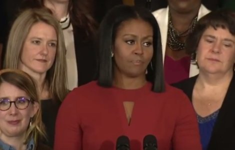  Video  Michelle Obama a incheiat in lacrimi ultimul discurs de la Casa Alba