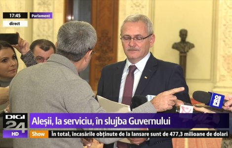  Video  Dragnea a fost mustrat pe holurile Parlamentului de Robert Turcescu