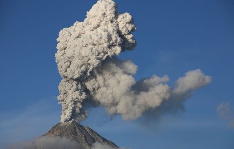  Video  Eruptie vulcanica spectaculoasa in Mexic