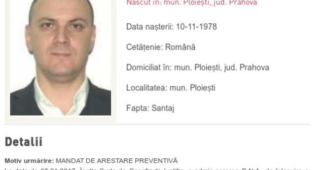 ICCJ decide definitiv arestarea preventiva a lui Ghita