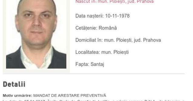 ICCJ decide definitiv arestarea preventiva a lui Ghita