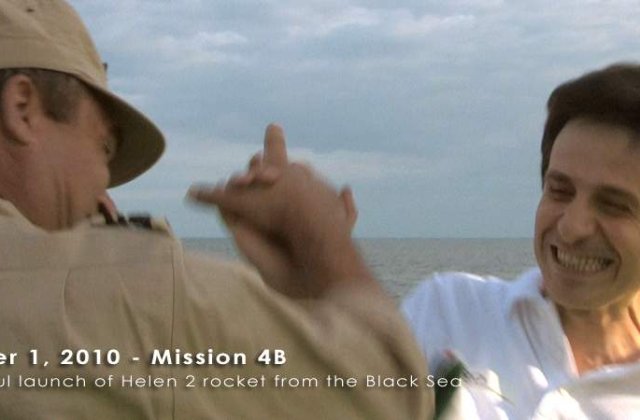 [VIDEO] Prima racheta spatiala romaneasca, lansata cu succes