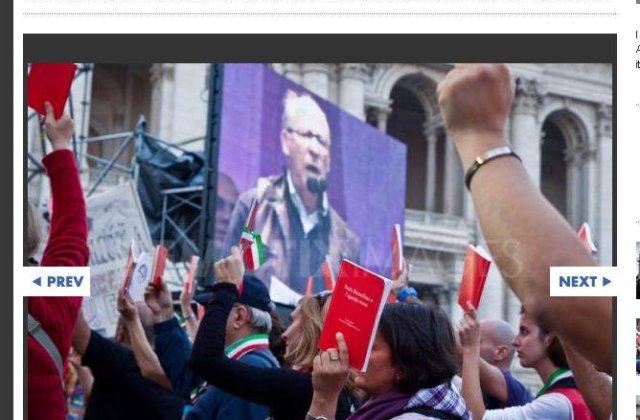 "Ziua fara Berlusconi", succes minim in 2010