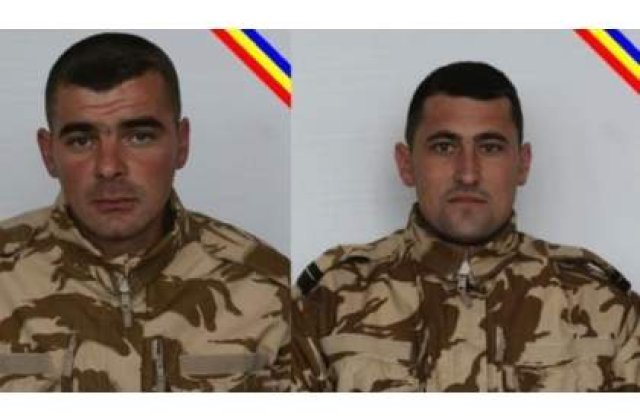 Trupurile celor doi militari romani morti in Afganistan ajung acasa
