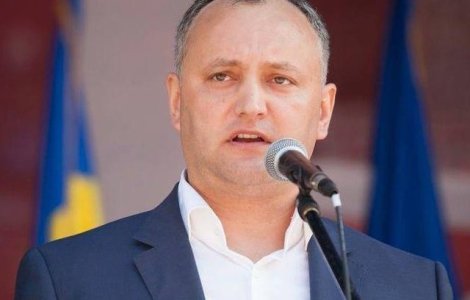 Igor Dodon cere retragerea ambasadorului moldovean de la Bucuresti